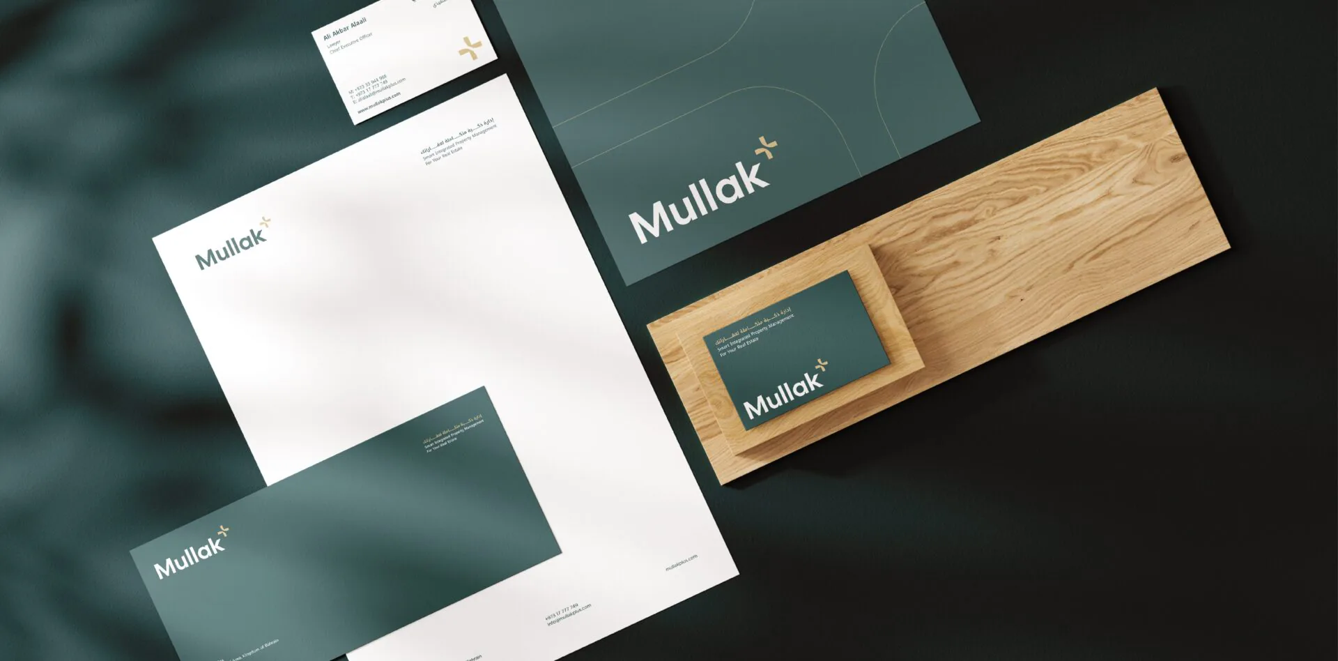 Mullak+ RealEstate Management — Branding | Visual Identity